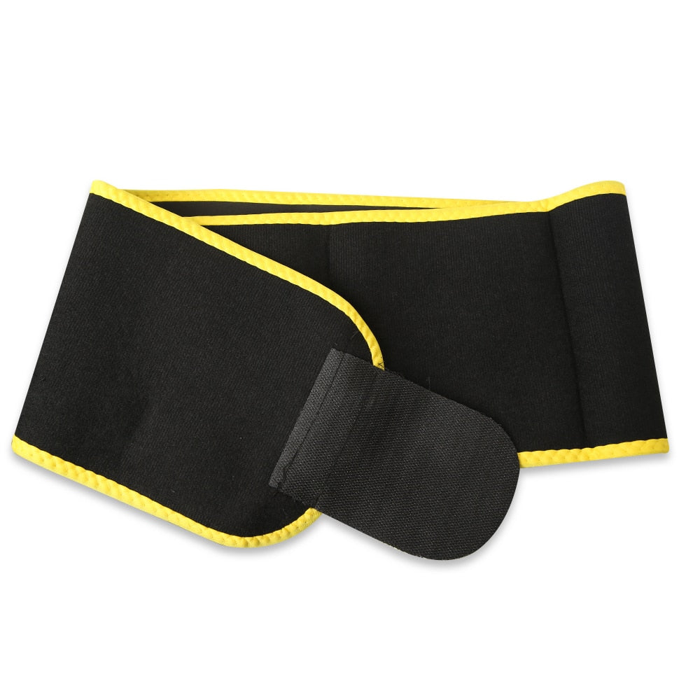 Adjustable Slimming Belt for Waist Shaping - Ideal for Sports Activities, with Lumbar Support and Wrist Band