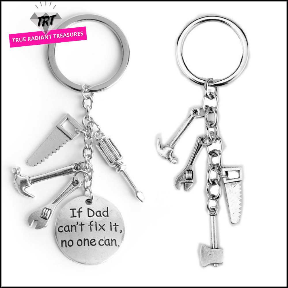 Thankful Keychain - Celebrate dad's fixing skills - Perfect for Father's Day and special occasions - Make dad happy - Get yours now!