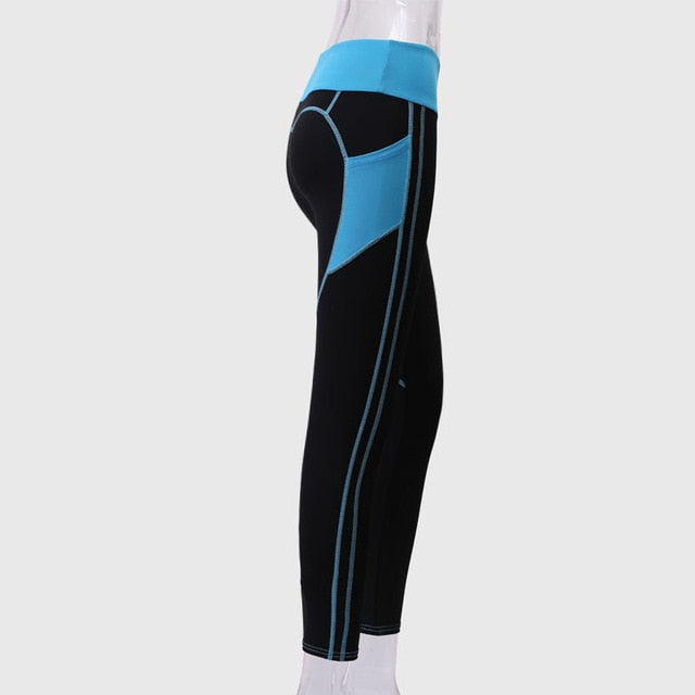 High Waist Fitness Pants - Polyester and spandex blend for superior comfort and 360-degree mobility. Elastic waistband for easy pull-on. Available in various colors and sizes. Perfect for pairing with your favorite tops for stylish and enjoyable workouts.