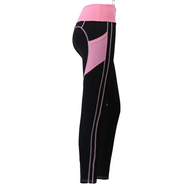 High Waist Fitness Pants - Polyester and spandex blend for superior comfort and 360-degree mobility. Elastic waistband for easy pull-on. Available in various colors and sizes. Perfect for pairing with your favorite tops for stylish and enjoyable workouts.