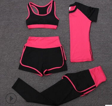 High Waist Sports Short Set: Stylish and comfortable spandex shorts and crop tank set for workouts and casual wear.