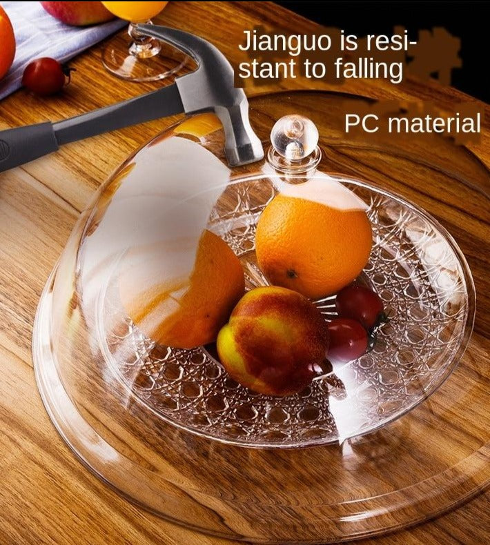 PC Acrylic Transparent Food Cover for food protection and contamination prevention.