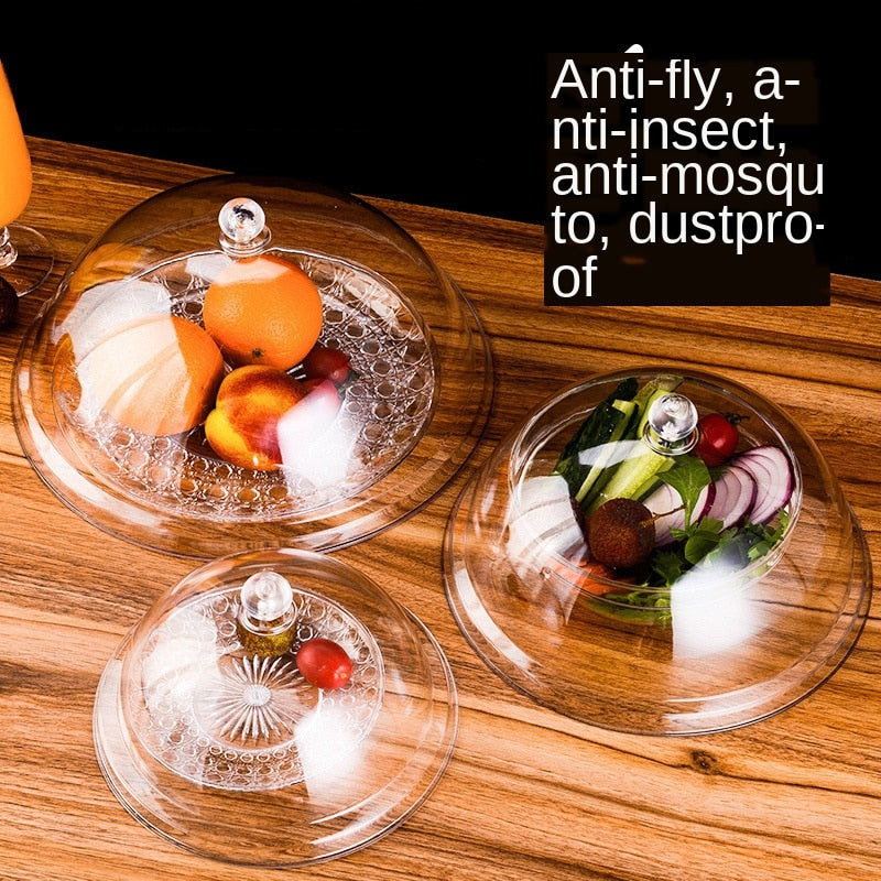 PC Acrylic Transparent Food Cover for food protection and contamination prevention.