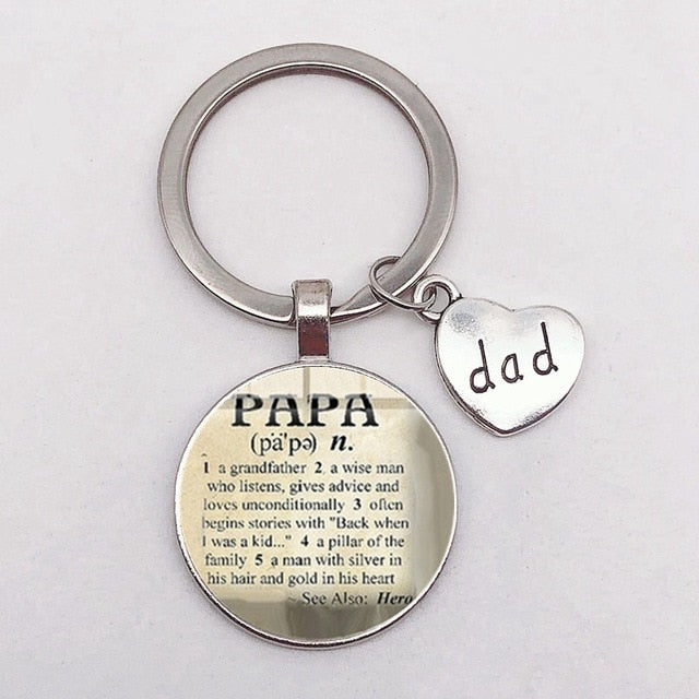 Love Keychain - Remind dad of your love - Available in different variants - Perfect gift for dad - Get yours now!