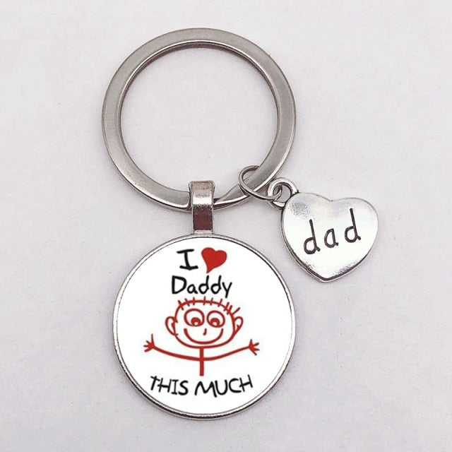 Love Keychain - Remind dad of your love - Available in different variants - Perfect gift for dad - Get yours now!