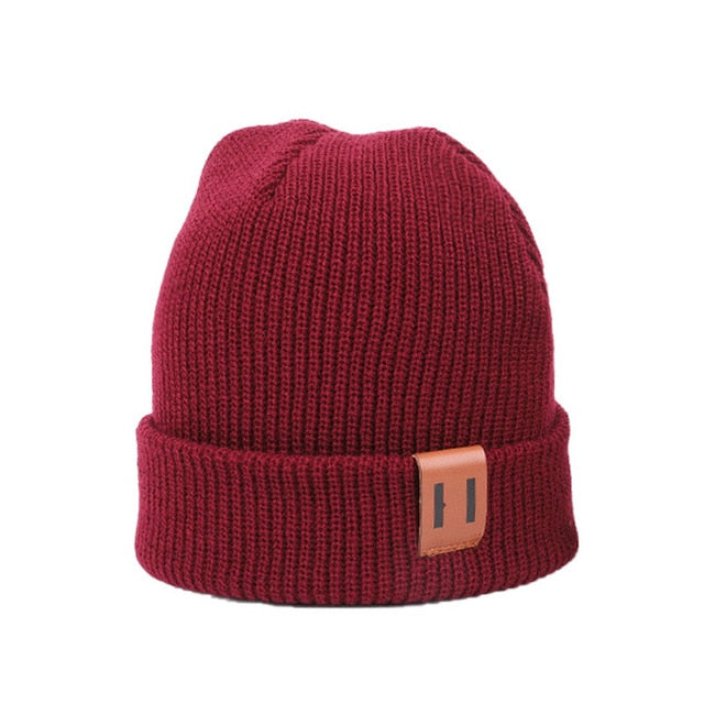 Baby Beanie with Chunky Knit & Fleece-Lined Interior | Soft & Fluffy Extra-Fine Acrylic Material | Slouchy Fit | Satin-Twill Logo | Shop Now!