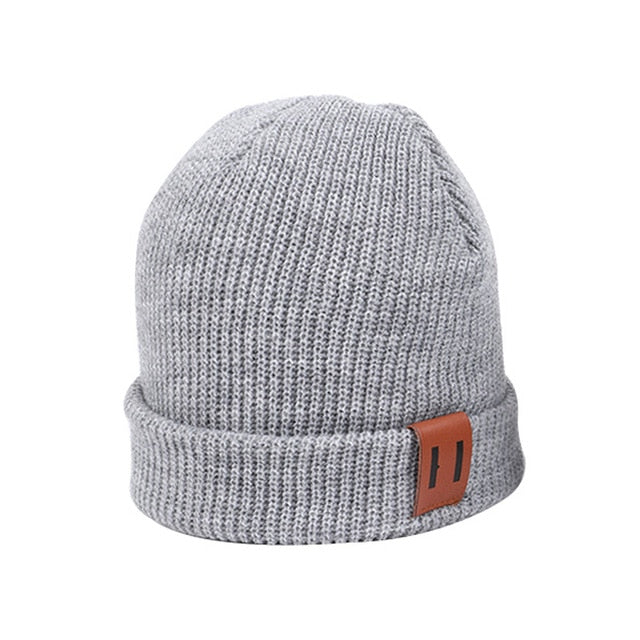 Baby Beanie with Chunky Knit & Fleece-Lined Interior | Soft & Fluffy Extra-Fine Acrylic Material | Slouchy Fit | Satin-Twill Logo | Shop Now!