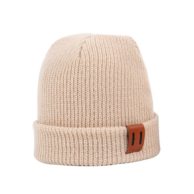 Baby Beanie with Chunky Knit & Fleece-Lined Interior | Soft & Fluffy Extra-Fine Acrylic Material | Slouchy Fit | Satin-Twill Logo | Shop Now!