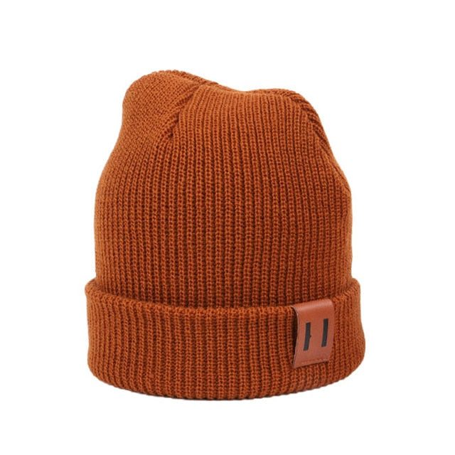 Baby Beanie with Chunky Knit & Fleece-Lined Interior | Soft & Fluffy Extra-Fine Acrylic Material | Slouchy Fit | Satin-Twill Logo | Shop Now!