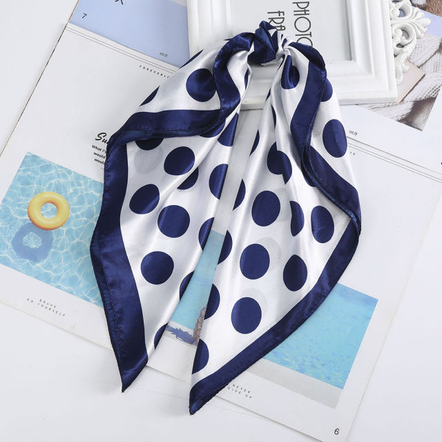 Satin Scarf Handkerchief - a versatile accessory for headband, neck, and bag decoration. Available in various designs and colors to match your style.