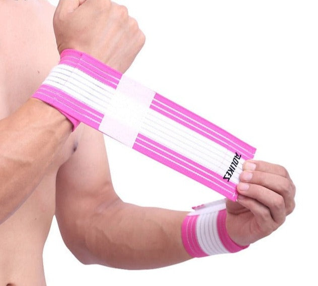 Elastic Compression Wristband: Relief for overused muscles, pain, and inflammation. Ideal for cyclists and wrist support.