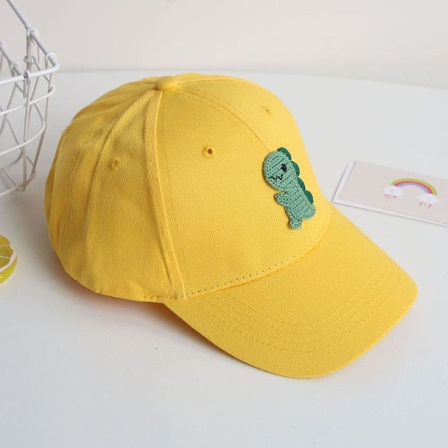 Cartoon Dinosaur Kids Caps