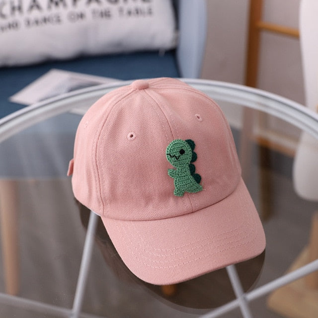 Cartoon Dinosaur Kids Caps