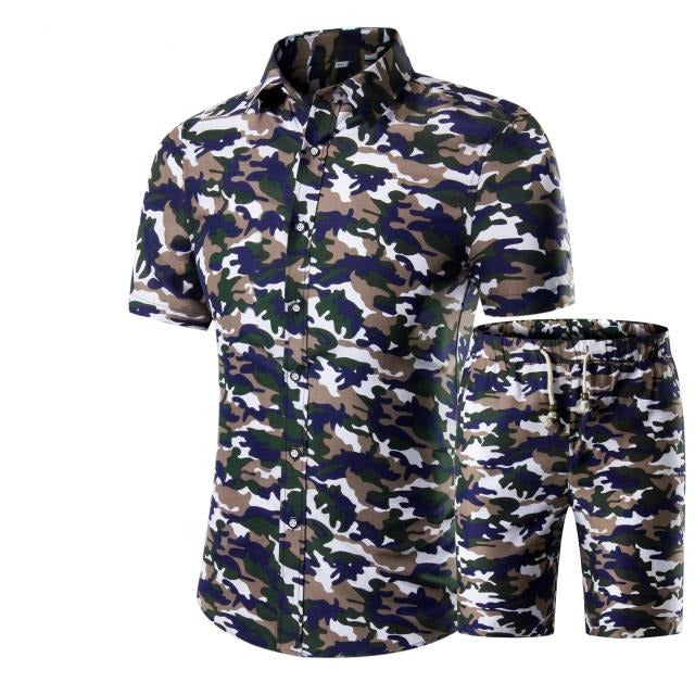 Floral Printed Men's Shirt