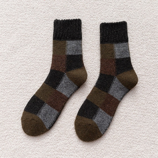 Wool Casual Socks - Warm, Soft, and Stylish