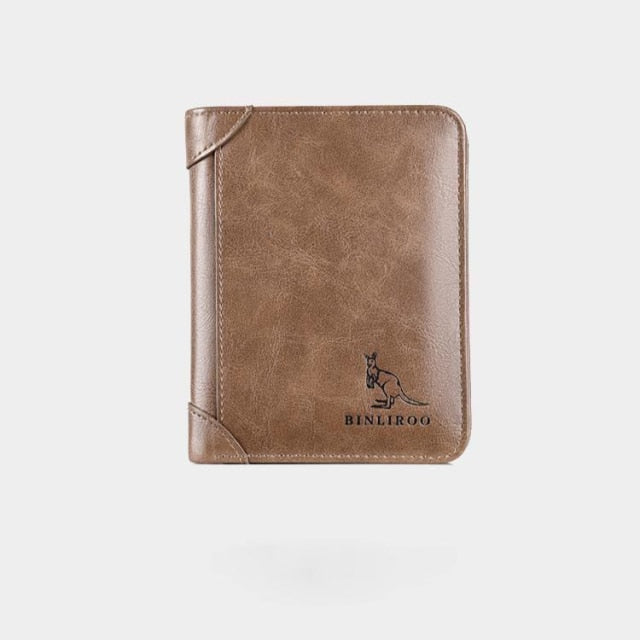 Anti-Theft Card Holder - Secure and convenient - Made from genuine leather - Lightweight and durable - Keep cards easily accessible.