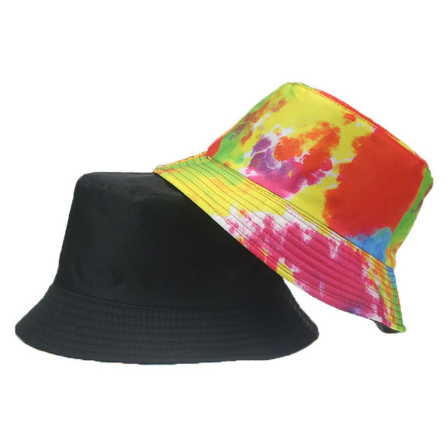 100% cotton bucket hat, sun protection for any season, vibrant colors. Also doubles as a party hat. Timeless quality guaranteed.