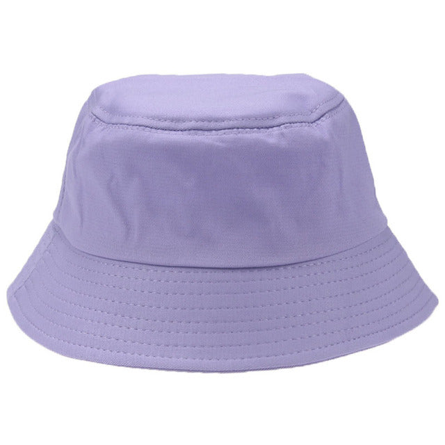 100% cotton bucket hat, sun protection for any season, vibrant colors. Also doubles as a party hat. Timeless quality guaranteed.