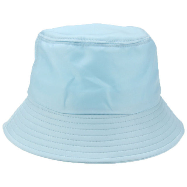 100% cotton bucket hat, sun protection for any season, vibrant colors. Also doubles as a party hat. Timeless quality guaranteed.