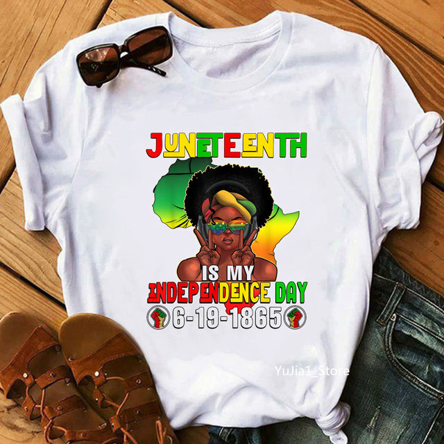 Juneteenth My Independence Day T-Shirt