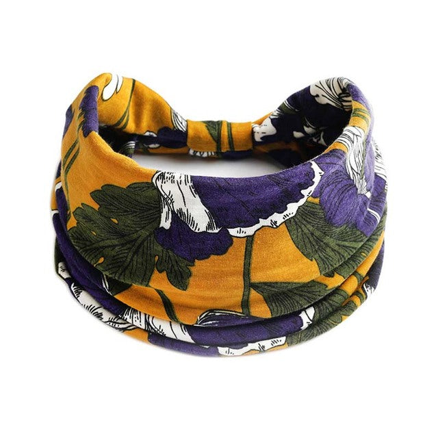 Turban headband, summer must-have accessory, perfect for beach, gym, and office. Get yours now from True Radiant Treasures!