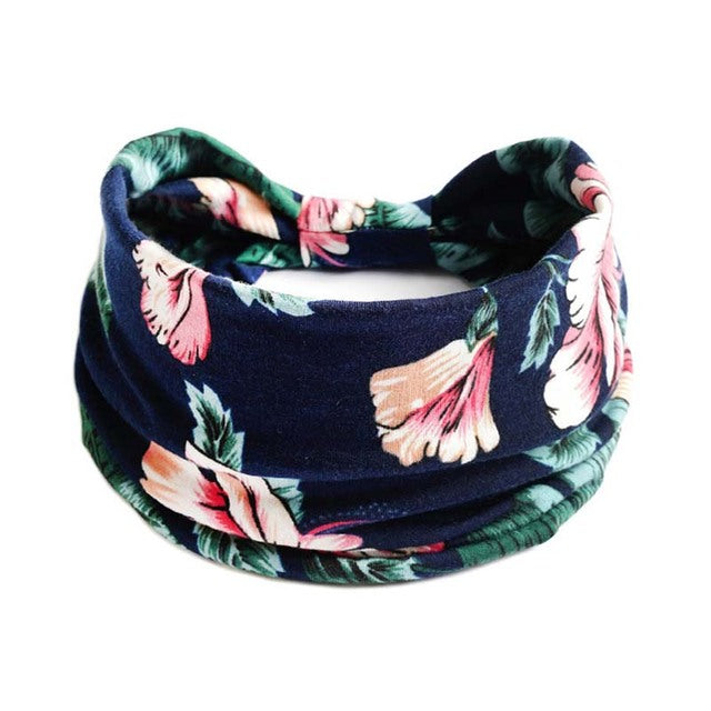 Turban headband, summer must-have accessory, perfect for beach, gym, and office. Get yours now from True Radiant Treasures!