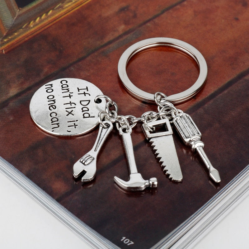 Thankful Keychain - Celebrate dad's fixing skills - Perfect for Father's Day and special occasions - Make dad happy - Get yours now!